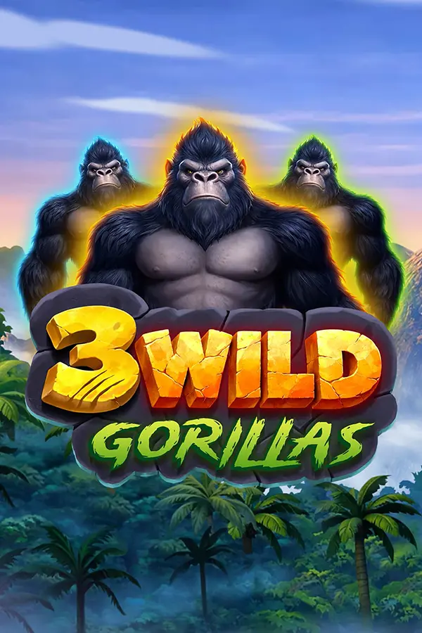3 Wild Gorillas